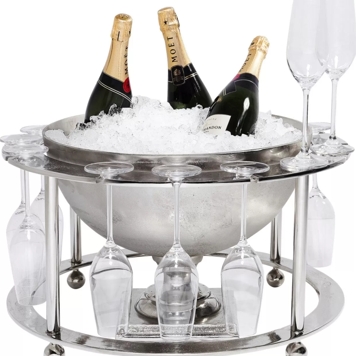 KARE Design Geschirr & Tischaccessoires | Weinkuhler Champagne Time (2-Tlg)