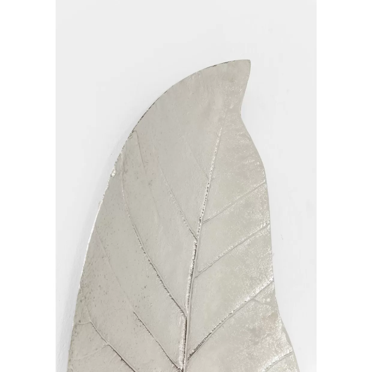 KARE Design Kerzenständer & Laternen | Windlicht Leaf Silber