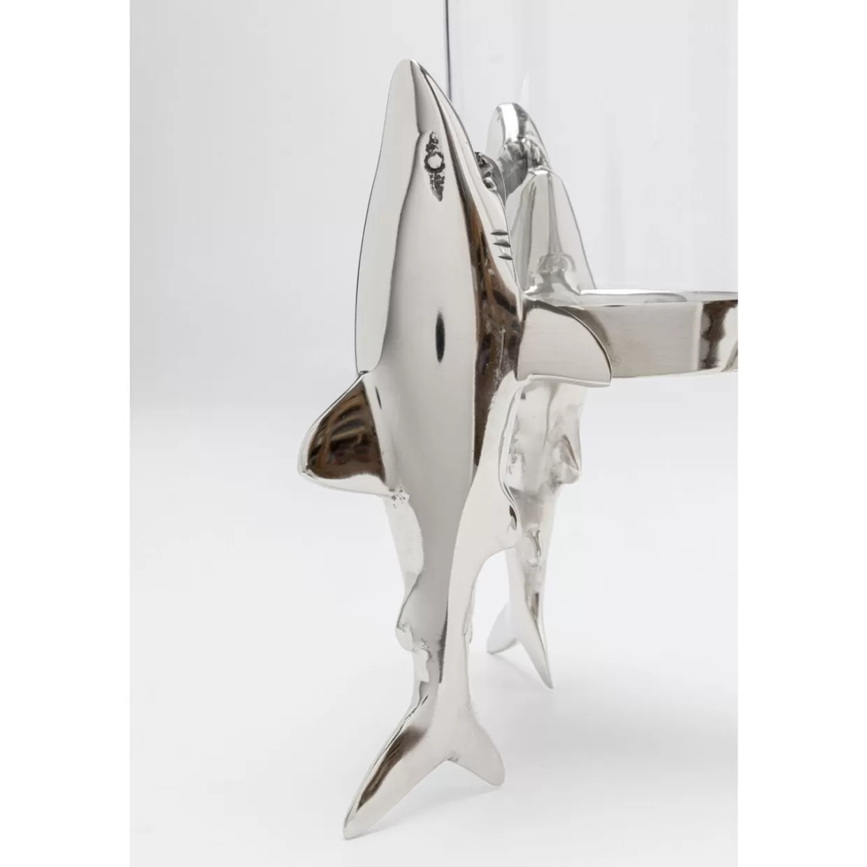 KARE Design Kerzenständer & Laternen | Windlicht Shark Family 23Cm